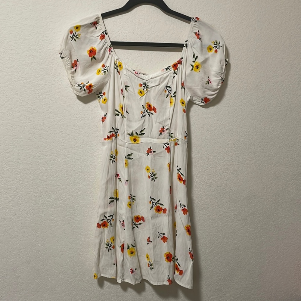 Floral mini dress